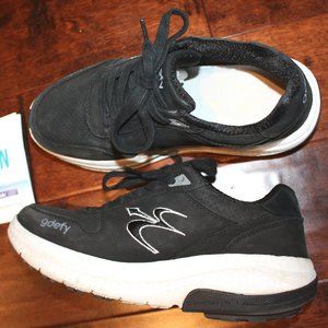 GRAVITY DEFYER $155 Orion Shoes 7.5 W Walking Athletic Black White Great Shape!